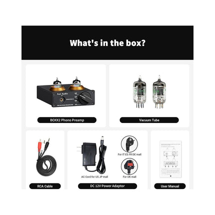 Préampli phono FOSI AUDIO Box X2