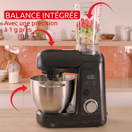 Robot pâtissier MOULINEX BAKE PARTNER + & ACC QA5458F1