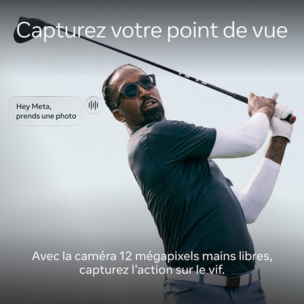 Lunettes connectées META Oakley HSTN Desert Ruby Prizm