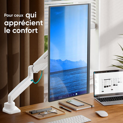 Support écran PC ONKRON Bras Écran PC 13"–32", 10 kg max, G80-BW