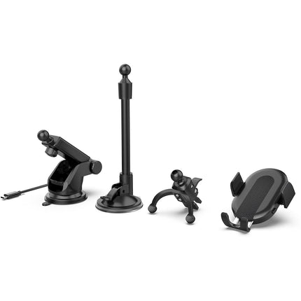 Support smartphone ESSENTIELB Voiture Chargeur à induction 3 en 1