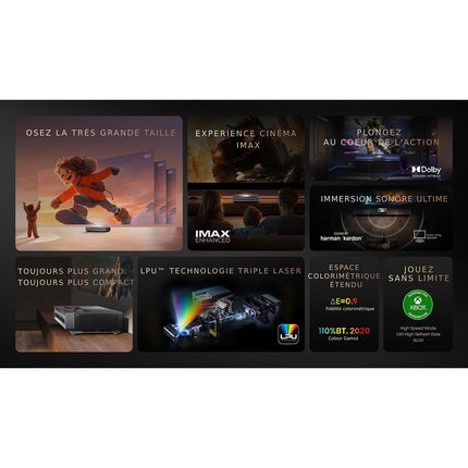Vidéoprojecteur home cinéma HISENSE PX3-PRO