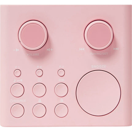 Radio réveil MUSE M-17 CPK rose