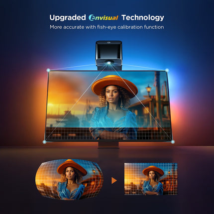Bandeau LED GOVEE Retroéclairage LED TV avec camera 55 65