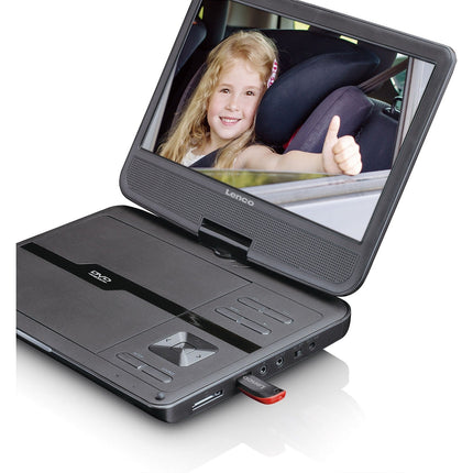 Lecteur DVD portable LENCO DVP-1046BK