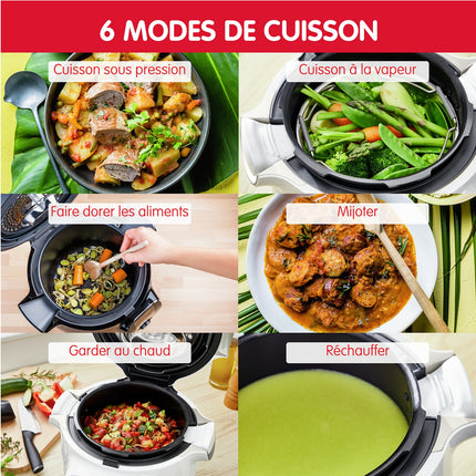 Cookeo MOULINEX CE851HF 6 modes de cuisson, 150 recettes