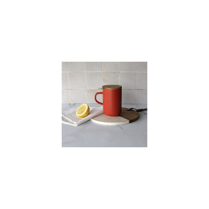 Théière OGO LIVING Tisanière Juliet paprika de grès 475 ml