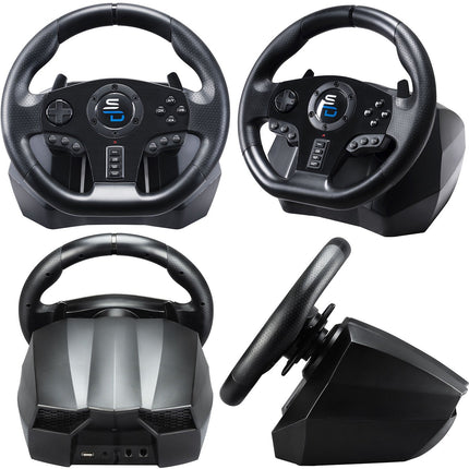 Volant + Levier de vitesses + Pédalier SUBSONIC GS 850X RACING WHEEL