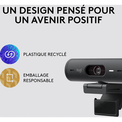 Webcam LOGITECH Brio 500 HD