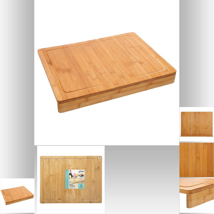 Planche à découper 5FIVE à découper rebord 45x34 cm bambou