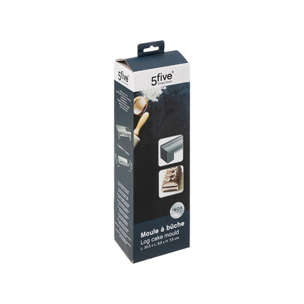 Moule à bûche 5FIVE Buche Inox