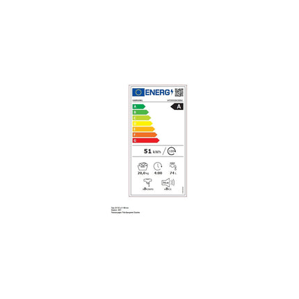 Lave linge hublot SAMSUNG WF20DG8650BW