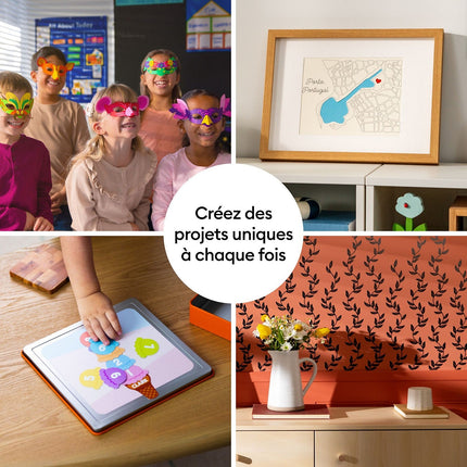 Machine de découpe CRICUT Pack Explore 5 Crème