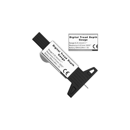 JUNSUN Outil de mesure pour pneus Silver