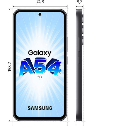 Smartphone SAMSUNG Galaxy A54 Graphite 128Go 5G Reconditionné