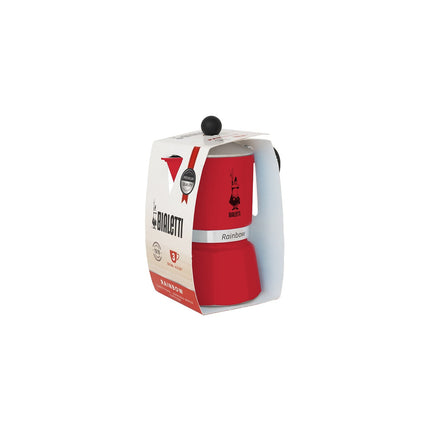 Cafetière italienne BIALETTI Rainbow 6 tasses red