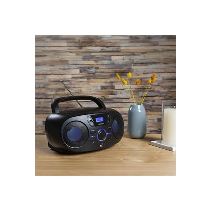 Radio CD MOOOV Lumineux - Radio FM et port USB