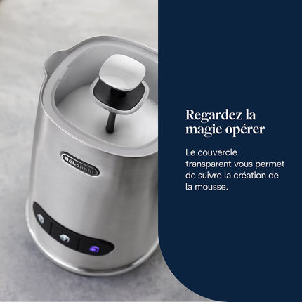 Mousseur à lait DELONGHI LatteMix Métal EMF3.W