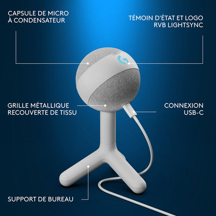 Micro Gamer LOGITECH Yeti Orb