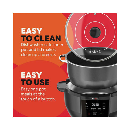 Multicuiseur INSTANT POT Mijoteuse 4 en 1 qualité supérieure 7,1L