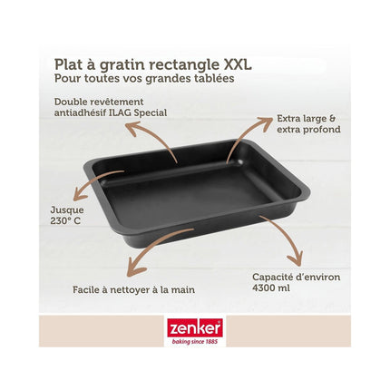 Plat au four ZENKER 7283