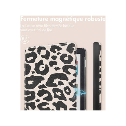 Etui IMOSHION pour Kobo Clara Colour / BW - Leopard