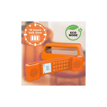 Téléphone sans fil ALCATEL ePure Iconic Orange