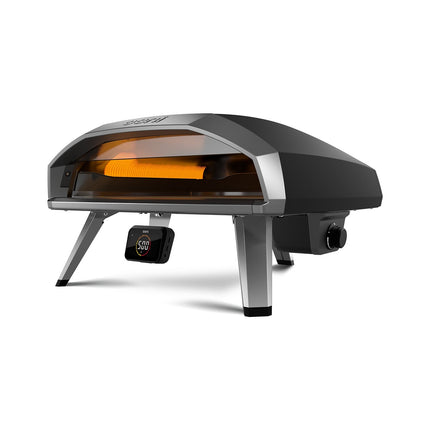 Four à pizza gaz OONI Koda 2 Pro noir pizza 45 cm, préchauffage 30 min, de 160 à 500°C