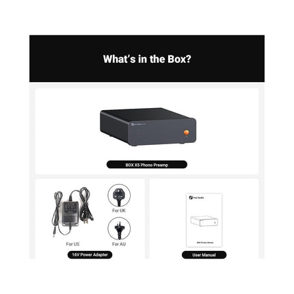 Préampli phono FOSI AUDIO Box X5