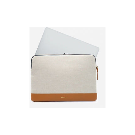 Housse CASYX Pour PC ou Macbook 13'' Gris/Beige