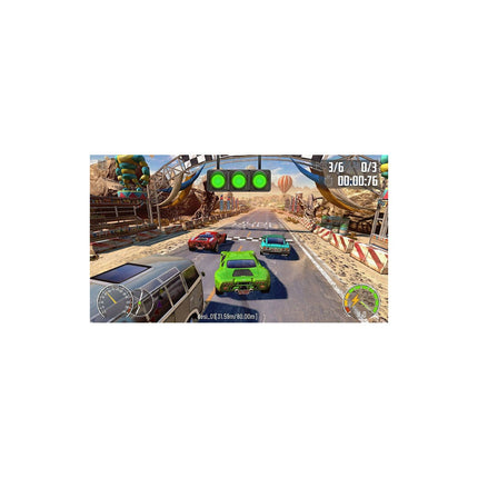 Jeu Switch JUST FOR GAMES Turbo Booster Racing Kit (volants + Jeu