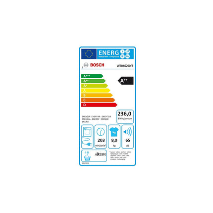Sèche linge pompe à chaleur BOSCH WTH 85290FF Reconditionné