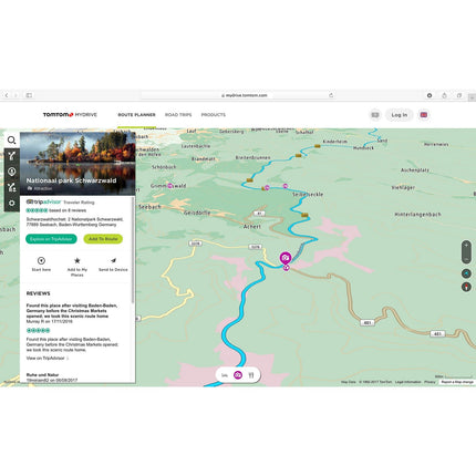 GPS TOMTOM Go Camper Monde connecté