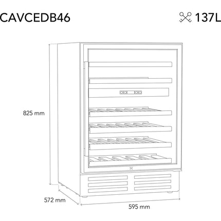 Cave à vin polyvalente LES PETITS CHAMPS CAVCEDB46