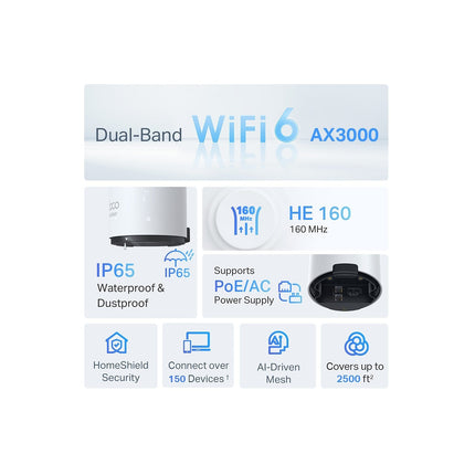 Routeur Wifi TP-LINK Deco X50-Outdoor (1-pack) AX3000