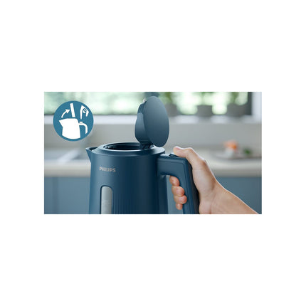 Bouilloire PHILIPS HD9411/70 Bouilloire électrique bleue Série 3000 1.7L, 2200W