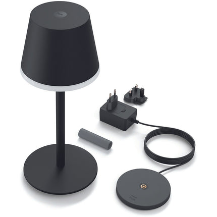 Lampe connectée PHILIPS HUE GO Noir White&Color Ambiance