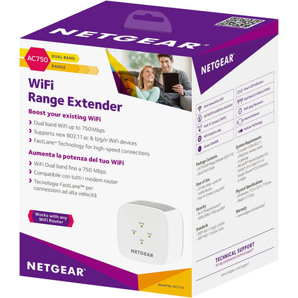 Répéteur Wifi NETGEAR EX3110 WIFI AC750 Dual Band