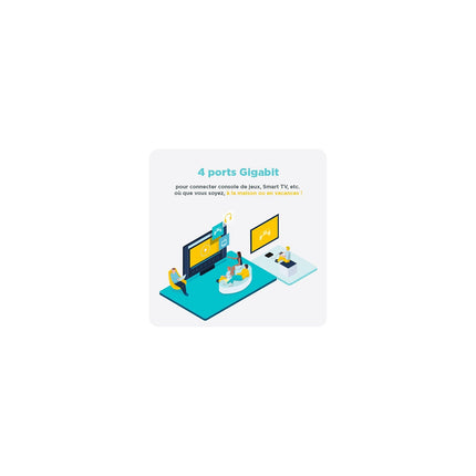Routeur Wifi TP-LINK Archer MR600 4G+ cat.6 Wifi 5 (AC1200)