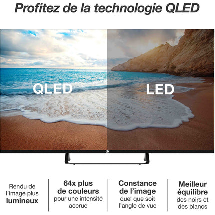 TV QLED ESSENTIELB 43QLED306 (2024) 43" (109 cm) 4K - Smart TV