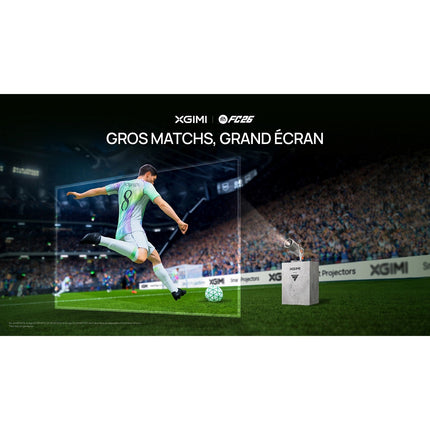 Vidéoprojecteur portable XGIMI Pack MoGo4 Grands Matchs + Jeu EA SPORTS FC™ 26 offert