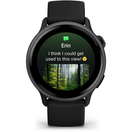 Montre sport GARMIN Vivoactive 6 Forme et santé GPS AMOLED BT Wi-Fi 42 mm Bracelet Gray