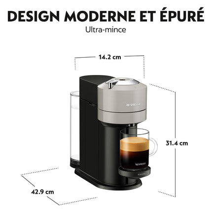 Nespresso KRUPS Vertuo NEXT GRIS CLAIR YY4298FD