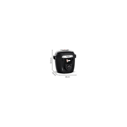 Cookeo MOULINEX YY5449FB noir connecté 6 L, 9 modes de cuisson + extra crisp, 150 recettes