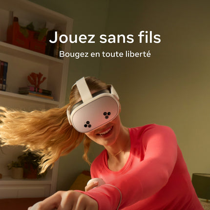 Casque de réalité virtuelle META Quest 3 512Go
