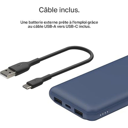 Batterie externe BELKIN 10000 mAh bleu