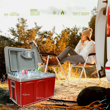 Glacière électrique BRIEBE Portable CF1155RED