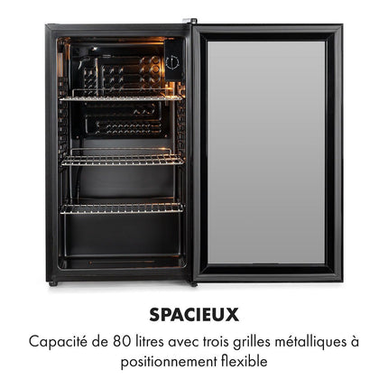 Réfrigérateur top KLARSTEIN Beersafe XXL 80L - Noir