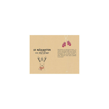 Coffret cuisine LAROUSSE Mon petit moment chaud bouillotte renne