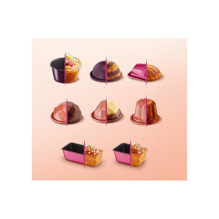Moule à cake TEFAL Creabake trio mini-cakes 8.3 x 6.5 cm